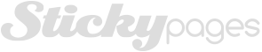 StickyPages - Logo - Grey - Kelowna Web Design